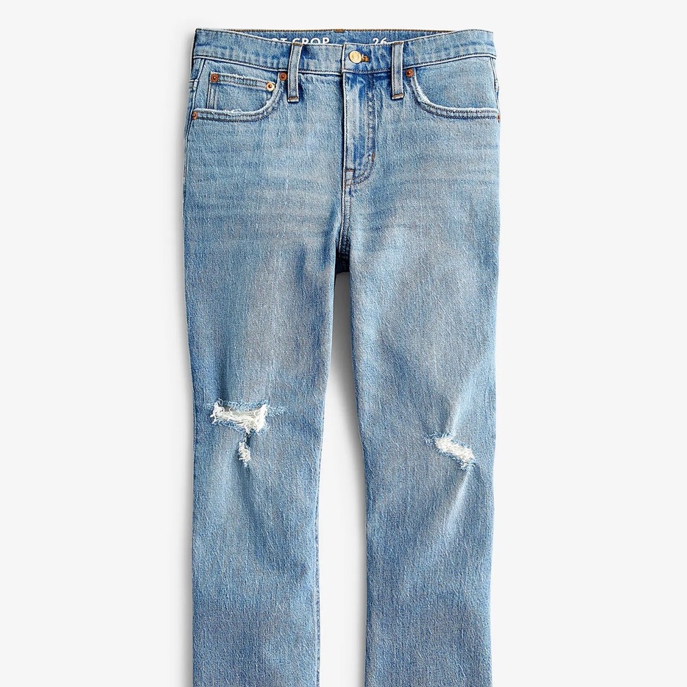 jCrew Demi boot crop jeans